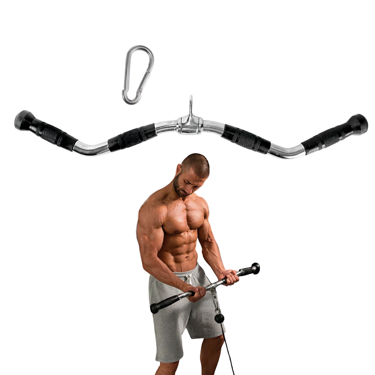 Agarre Maneral De Polea Para Espalda P447-5 Fitness Shang's