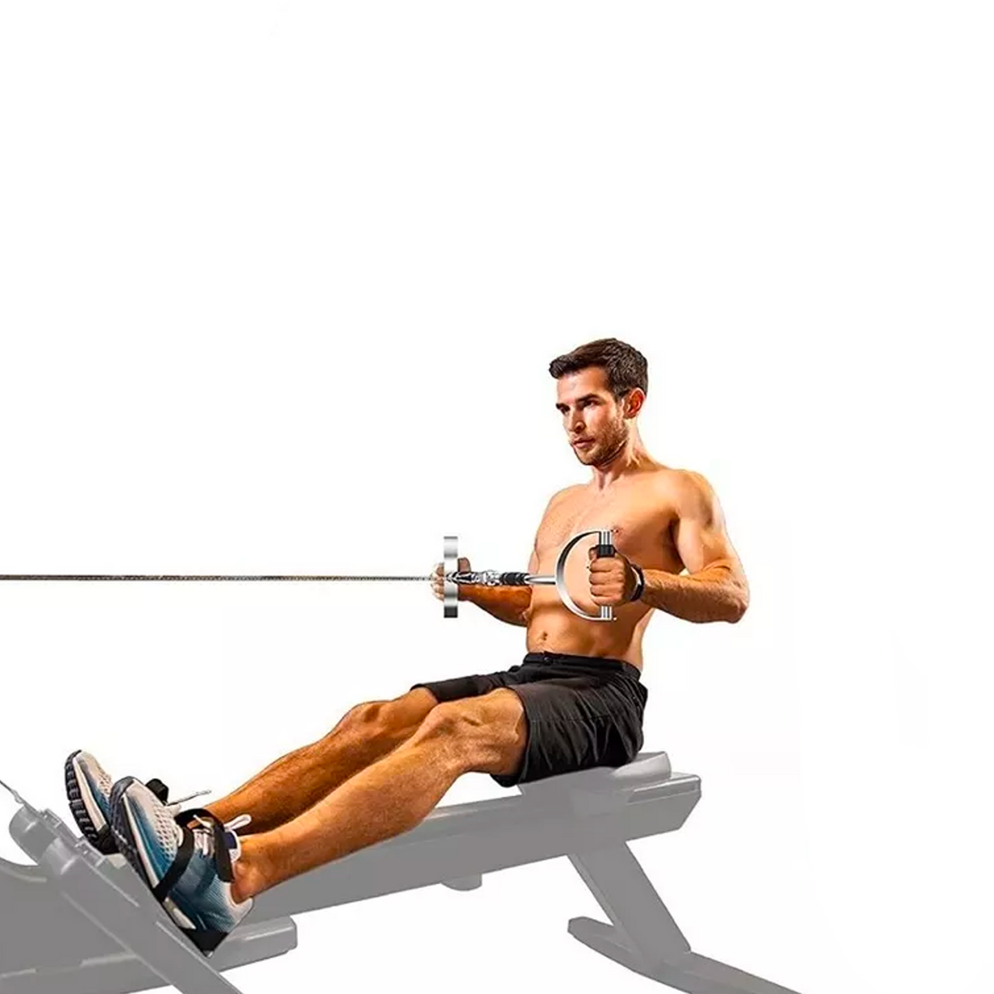 Agarre Maneral Para Polea Para Espalda Agarre En D P447-3 Fitness Shang's | Tienda Deportivashangs.mx