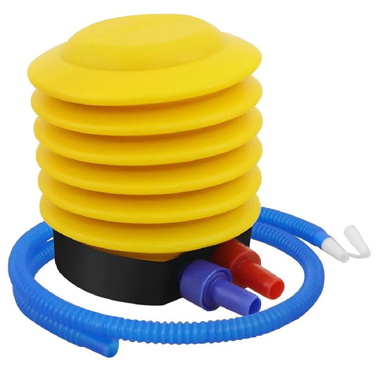 Bomba de Aire de Pie Tamaño Compacto y Portátil Color Amarillo Shang's | Tienda Deportiva