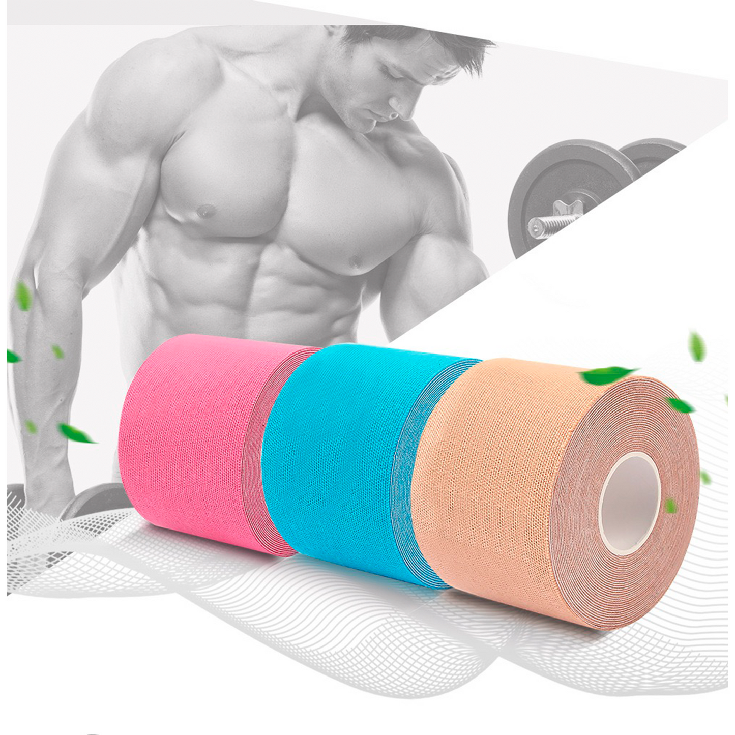 Cinta Kinesiologica Shang's | Tienda Deportivashangs.mx