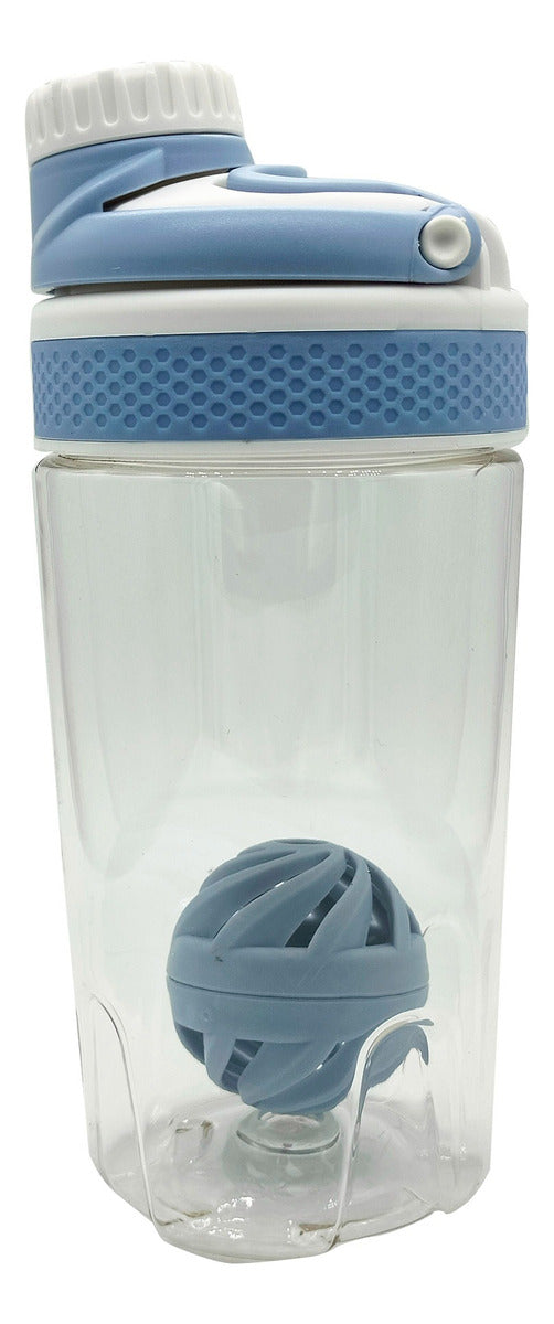 Shaker Para Proteina Con Mezclador 500 Ml Botella Gym Shangs