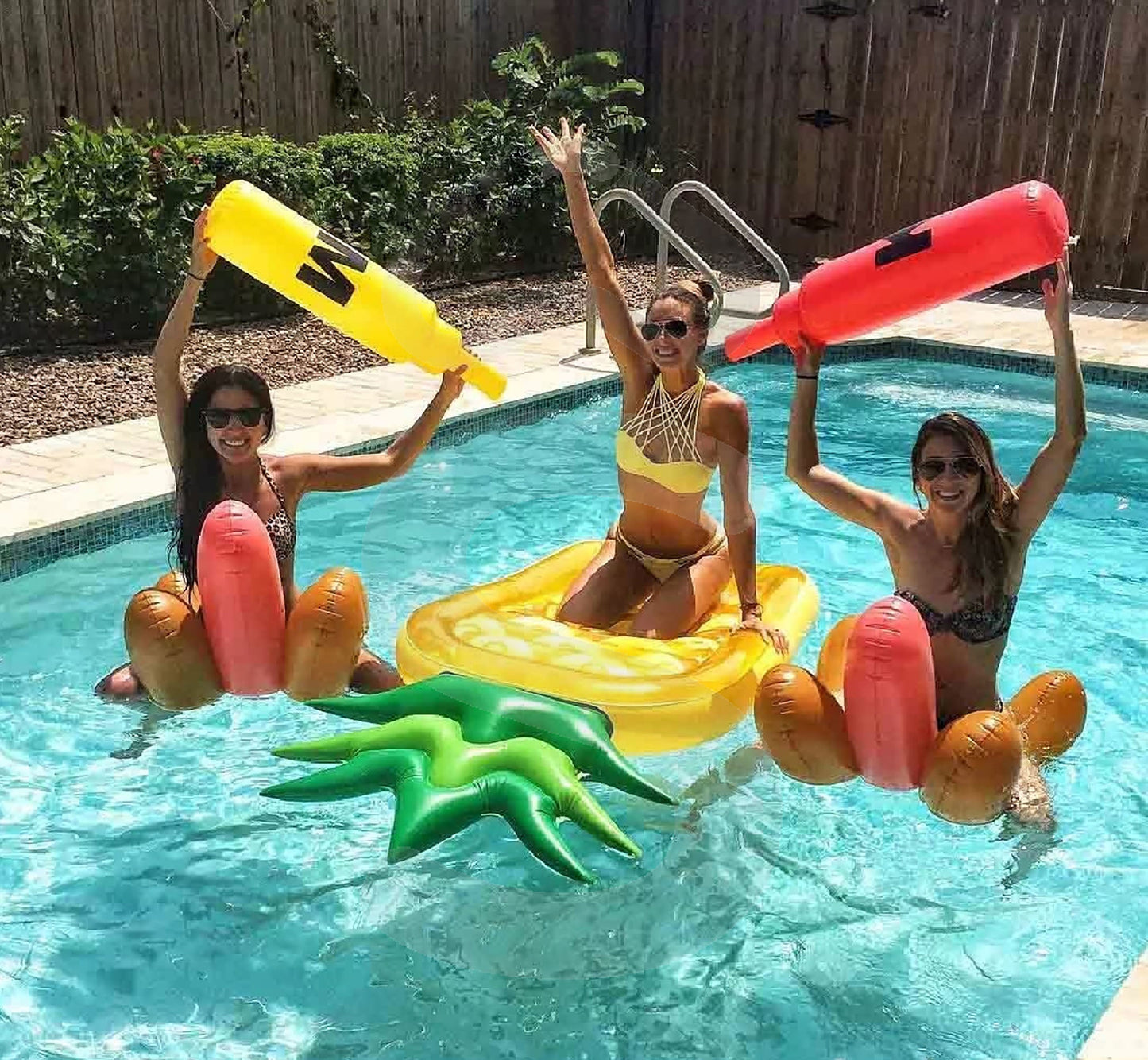 Flotador Inflable De Piña Gigante Shang's | Tienda Deportiva