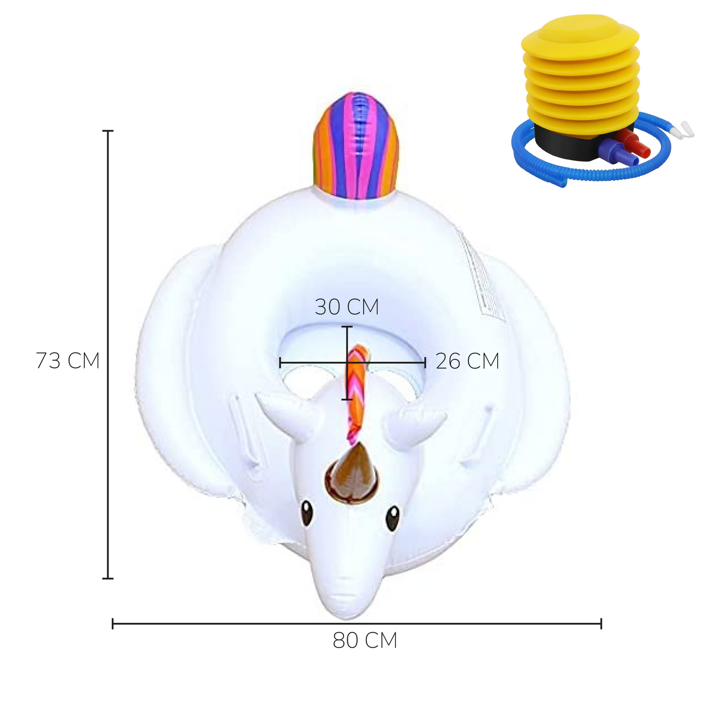 Flotador Inflable Unicornio Bebé Kids Shang's | Tienda Deportiva