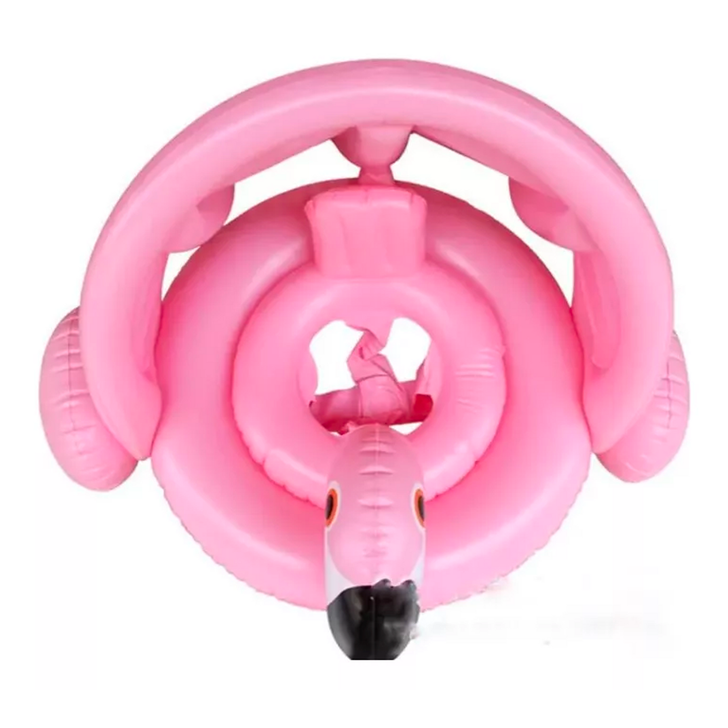 Flotador Inflable de Flamingo Baby Con Techo Shang's | Tienda Deportivashangs.mx