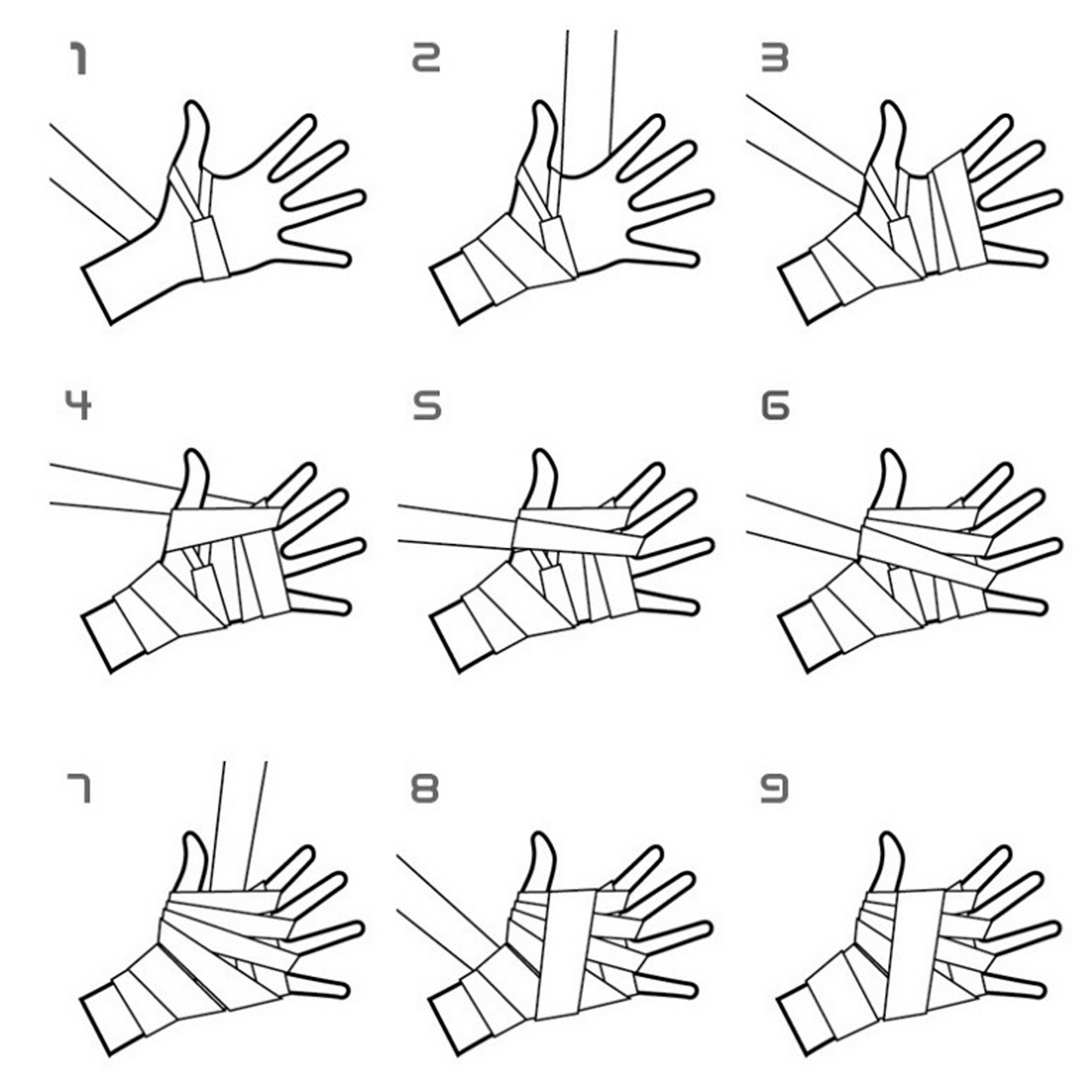 Par De Vendas Para Box Fitness Shang's | Tienda Deportivashangs.mx