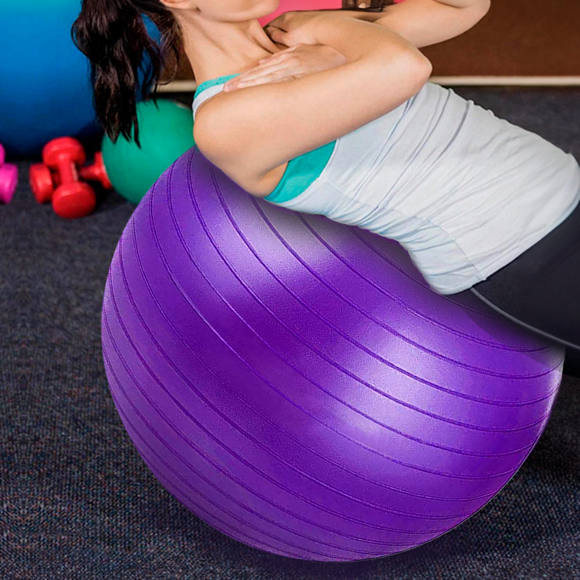 Pelota Para Yoga Con Textura Shang's
