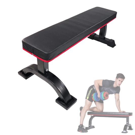 Banco Plano Reforzado Para Pesas Gym O Casa Shang's