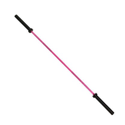 Barra Olímpica ROSA 2.20 m | 20 kg | 1000 lb - Para entrenamiento de Fuerza y Levantamiento Shang's