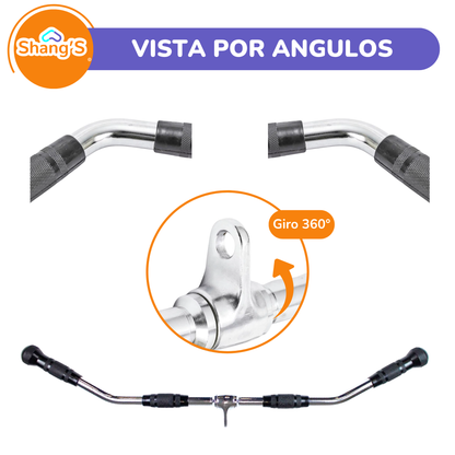Agarre para polea barra ancha barra para jalon P447-4 Fitness Shang's