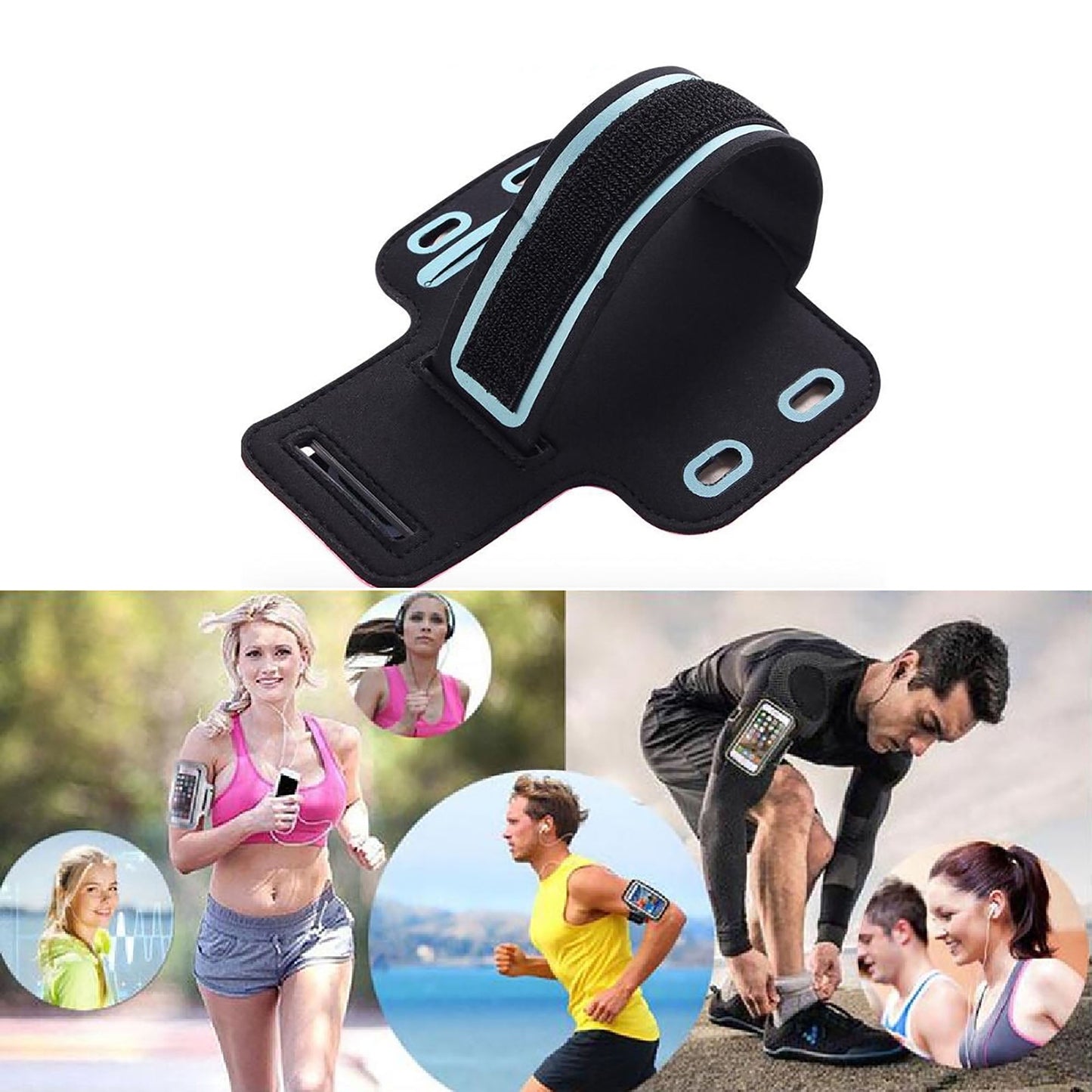 Banda Deportiva para Teléfono Celular en Brazo Fitness Shang's | Tienda Deportiva