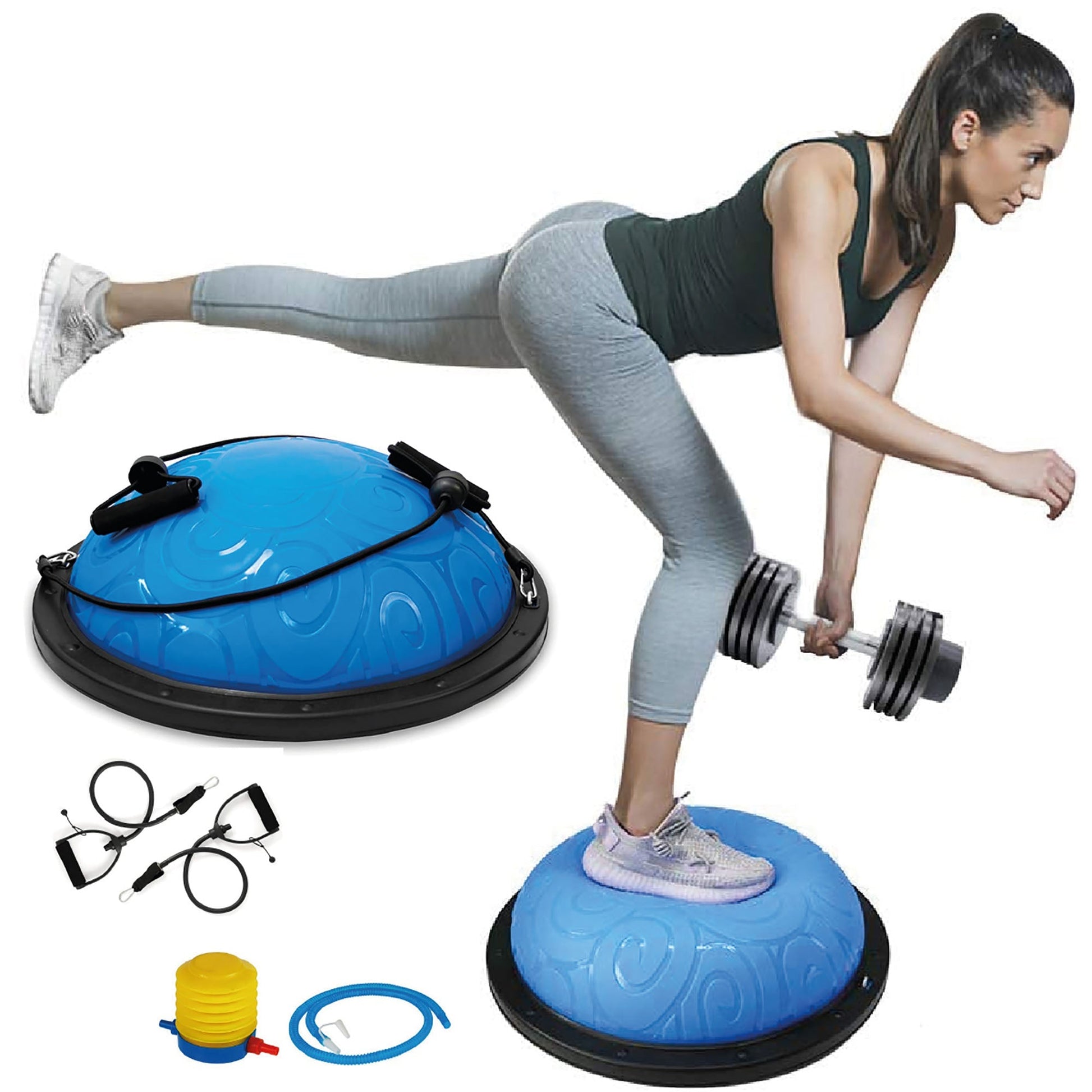 Bosu Para Yoga Con Textura Shang's | Tienda Deportivashangs.mx