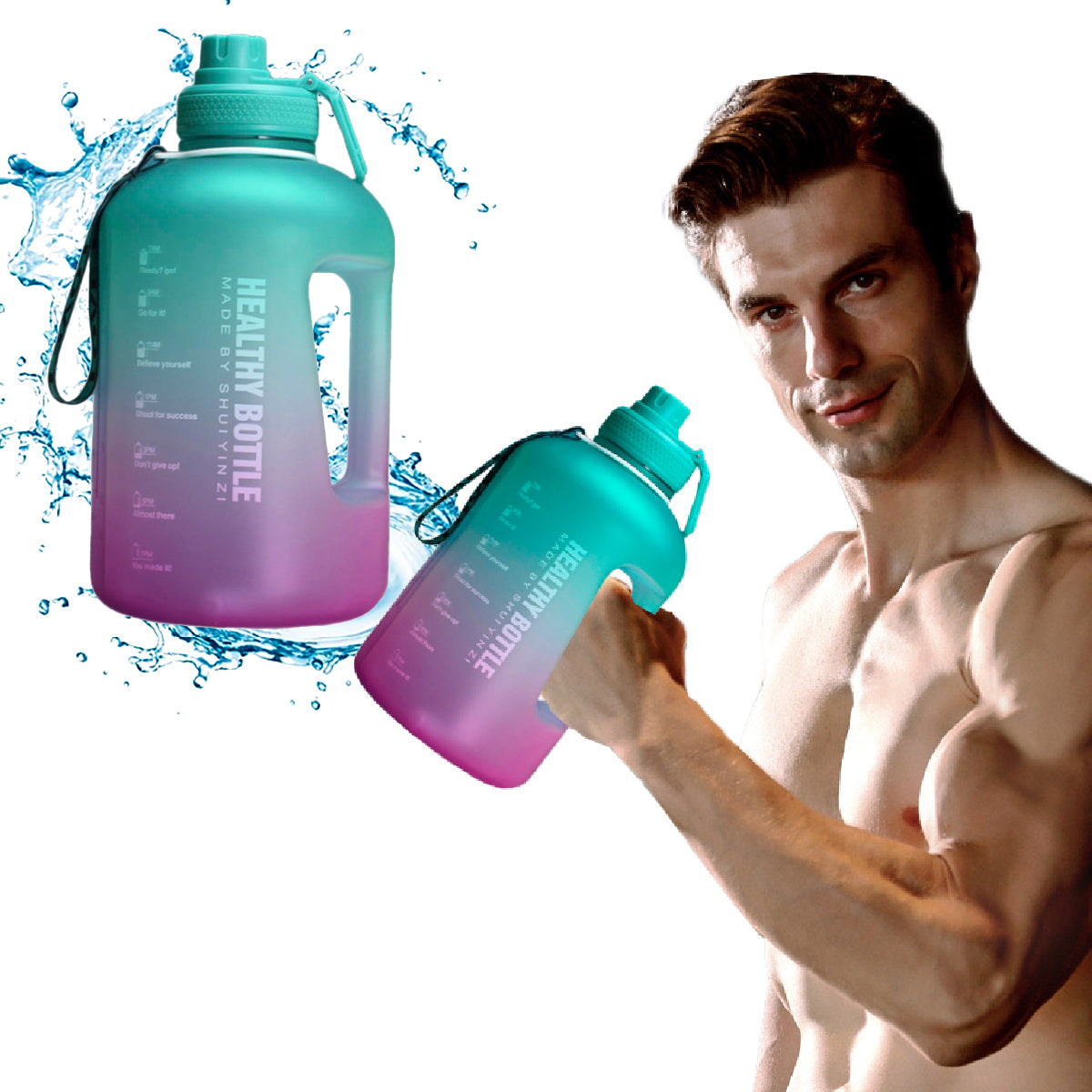 Las 5 mejores botellas de agua deportivas para ir al gimnasio