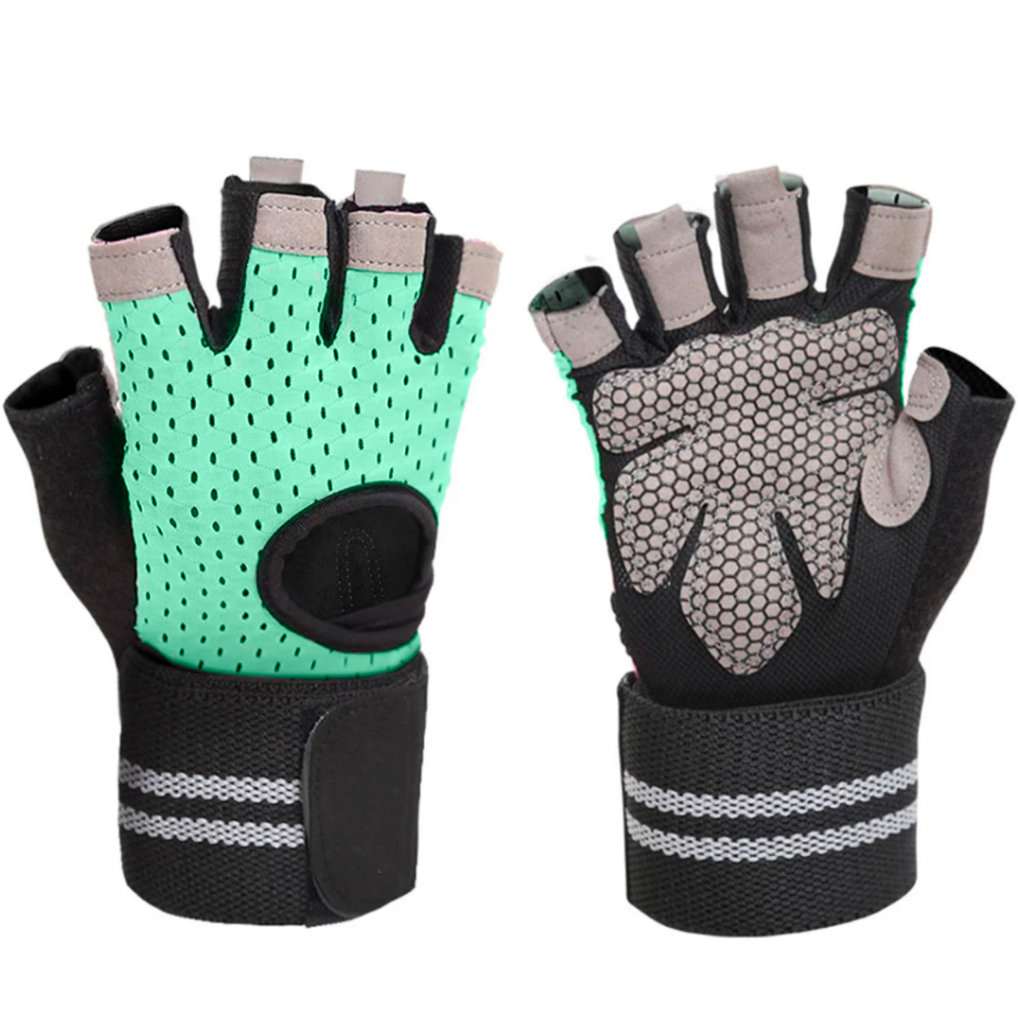 Par De Guantes Muñequera Para Gimnasio Fitness Shang's