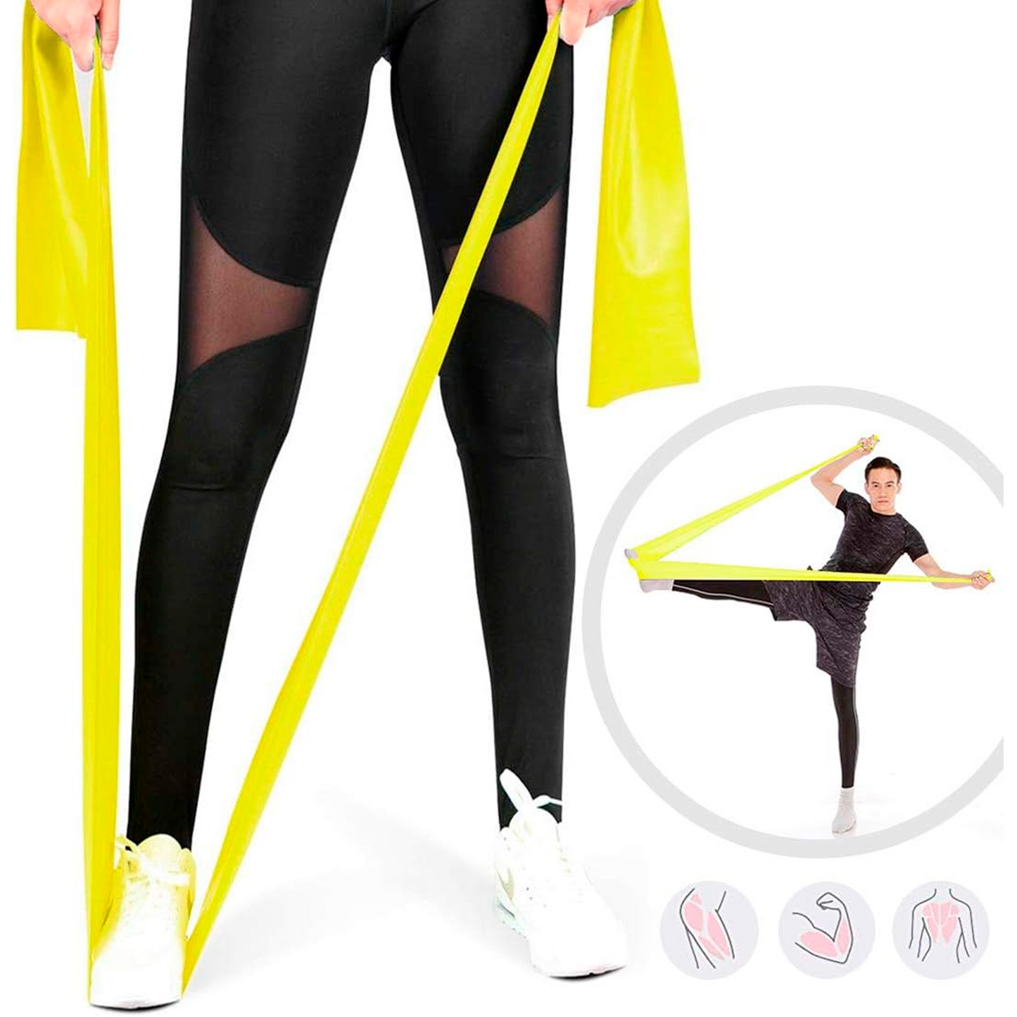 Liga De Latex Para Yoga Shang's | Tienda Deportivashangs.mx