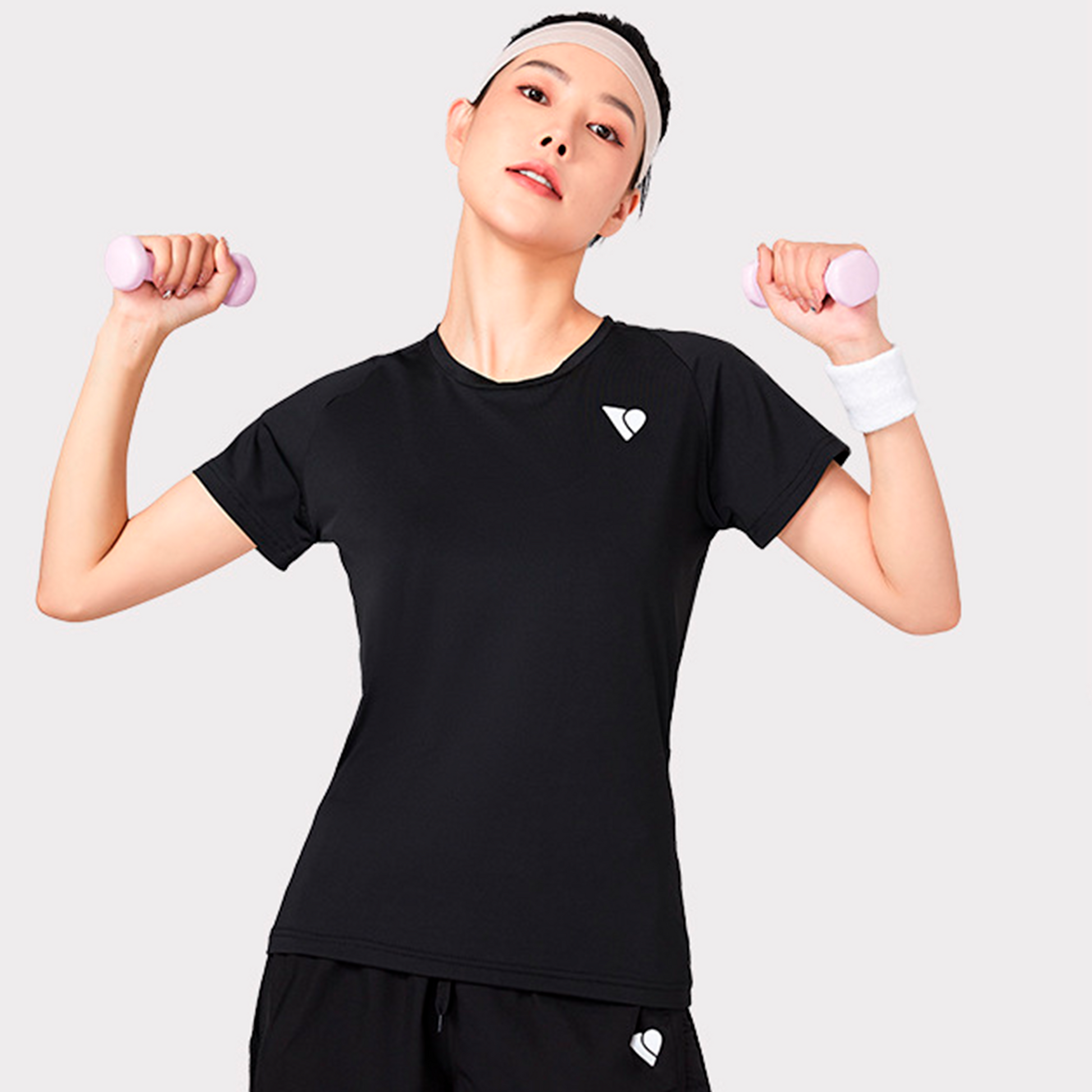 Playera Manga Corta Para Mujer Shangs-Tienda Deportiva