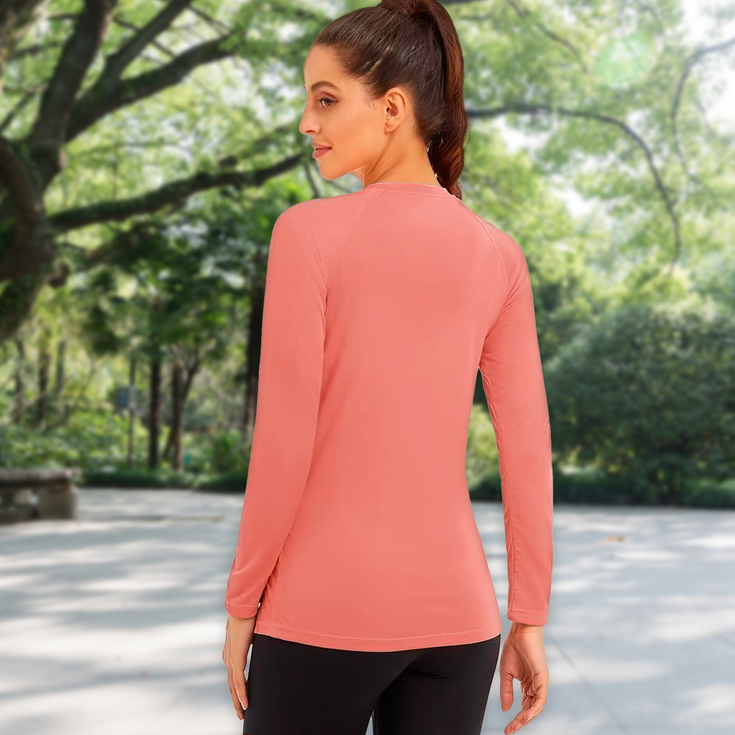 Playera Manga Larga Para Mujer Shangs-Tienda Deportiva