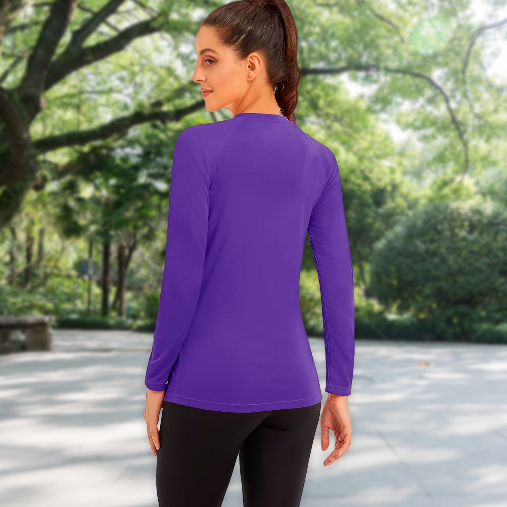 Playera Manga Larga Para Mujer Shangs-Tienda Deportiva