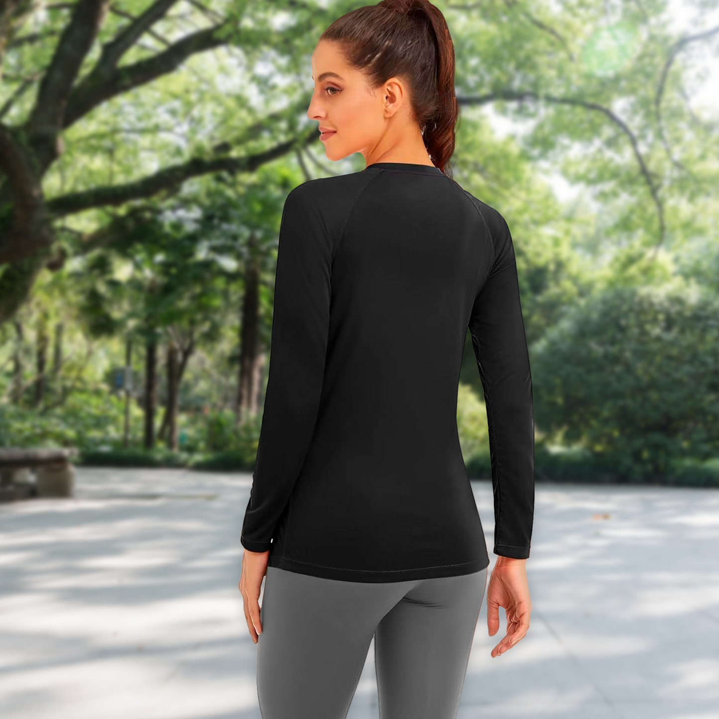 Playera Manga Larga Para Mujer Shangs-Tienda Deportiva