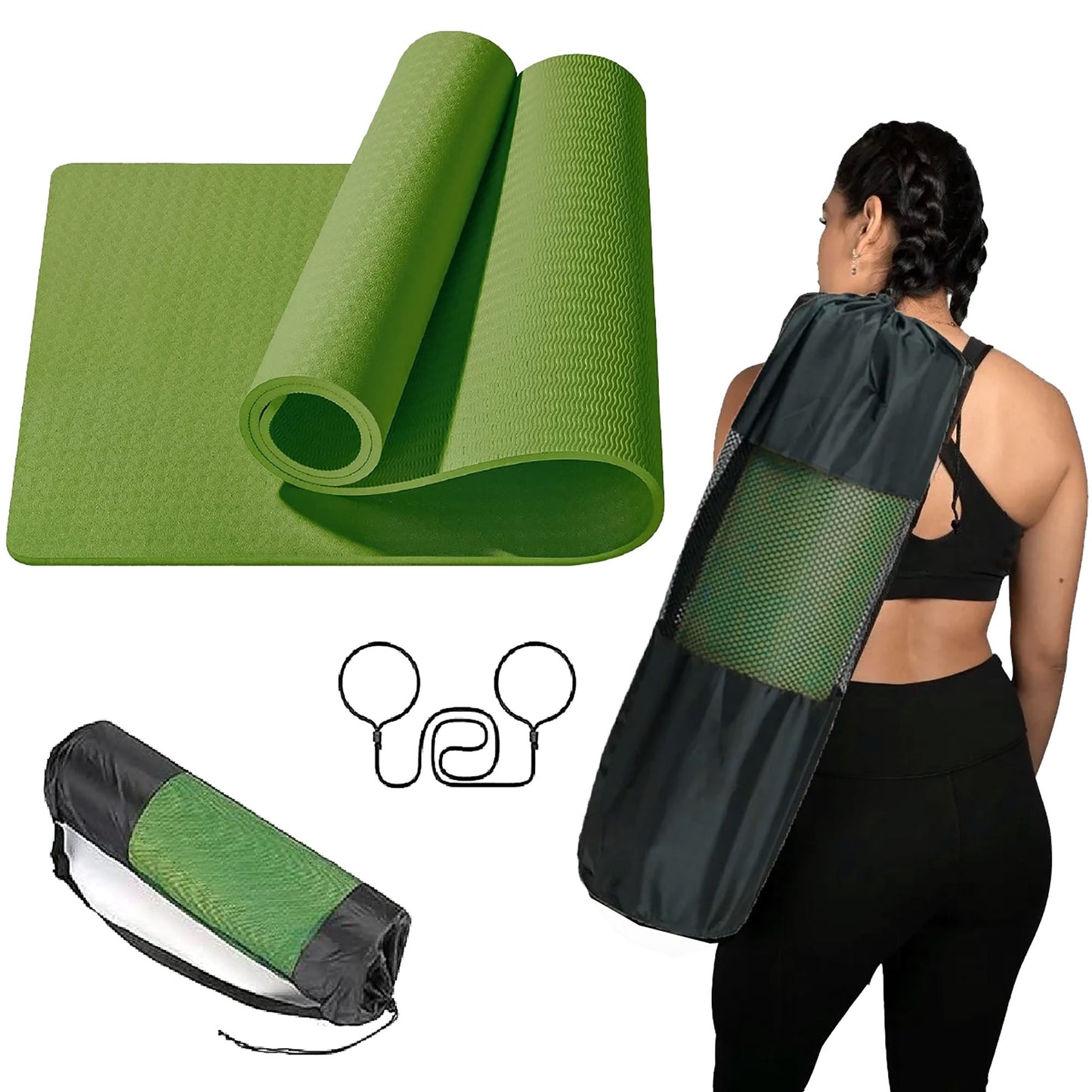 Tapete Para Yoga TPE 8MM 63CM Shang's | Tienda Deportivashangs.mx